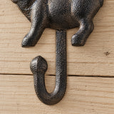 Flying Pig Wall Hook, Cast Iron Right Facing for Keys, Towels or Hats, 4.6" 58127 shot 3