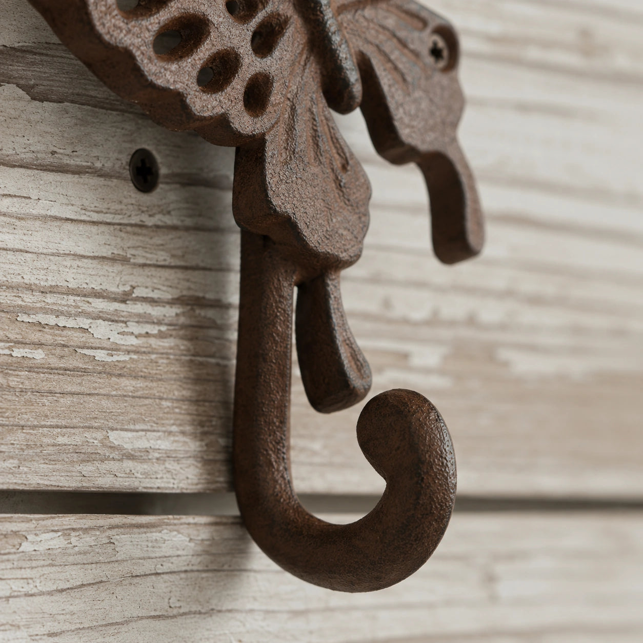 Butterfly Wall Hook, Cast Iron Nature Garden for Keys or Towels, 6.3" 58148 shot 3