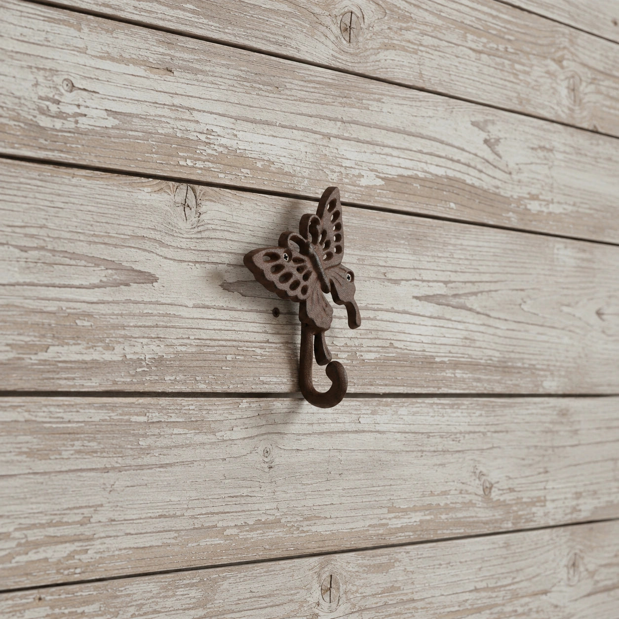 Butterfly Wall Hook, Cast Iron Nature Garden for Keys or Towels, 6.3" 58148 shot 5