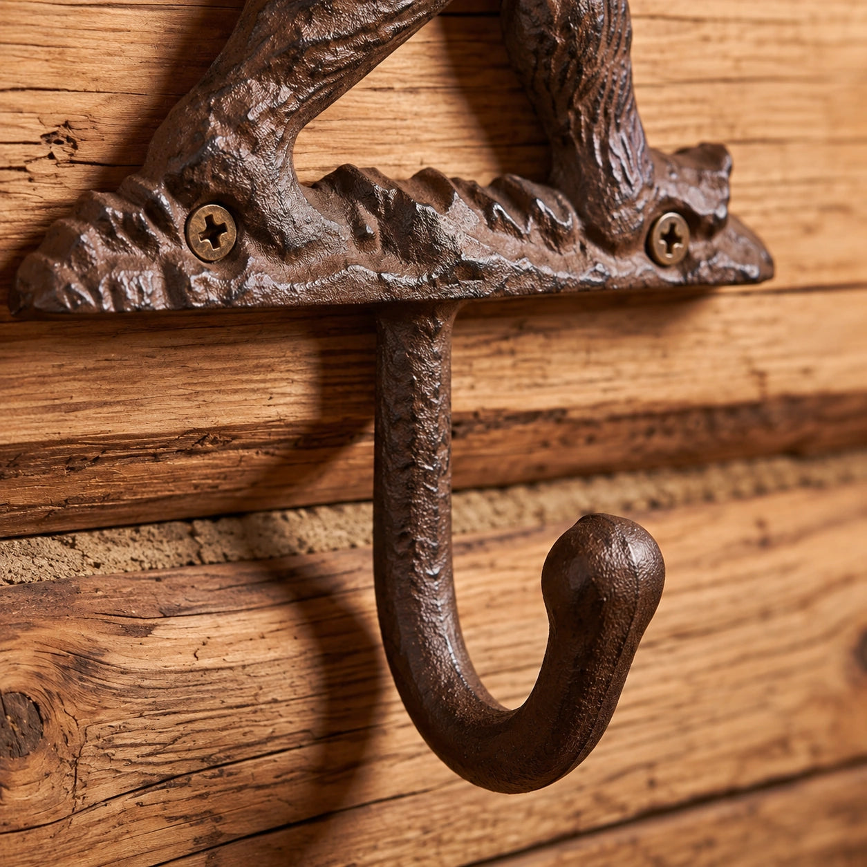 Sasquatch Wall Hook, Cast Iron for Coats, Keys or Hats, 8.3" 58203 shot 3