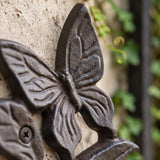 Butterfly Wall Hook, Cast Iron for Keys or Garden Tools, 6.9" 58209 shot 2