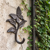Butterfly Wall Hook, Cast Iron for Keys or Garden Tools, 6.9" 58209 shot 1