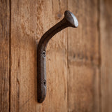 Nail Wall Hook, Cast Iron for Coats, Hats or Bags, 4.3" 58210 shot 1