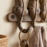 Dog Family 3-Hook Rack, Cast Iron for Keys or Leashes, 5.4" 58213 shot 3