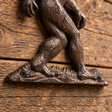 Sasquatch Wall Plaque, Cast Iron Bigfoot Lodge Decor, 8" 58217 shot 3