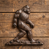 Sasquatch Wall Plaque, Cast Iron Bigfoot Lodge Decor, 8" 58217 shot 1