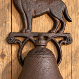 Dog Doorbell, Cast Iron Porch Bell with Pull Cord, 9" 58219 shot 3