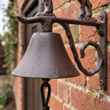 Standing Dog Doorbell, Cast Iron Porch Bell with Bracket, 10.2" 58223 shot 4
