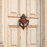 Fleur-de-Lis Door Knocker, Cast Iron Entry Door Hardware, 6" 58448 shot 5