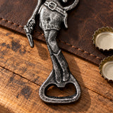 Cowgirl Bottle Opener, Cast Iron Western Bar Tool, 7" 58595 shot 3
