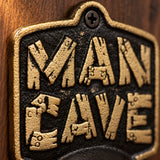 Man Cave Bottle Opener, Wall Mounted Cast Iron Bar Sign, 6" 58644 shot 2