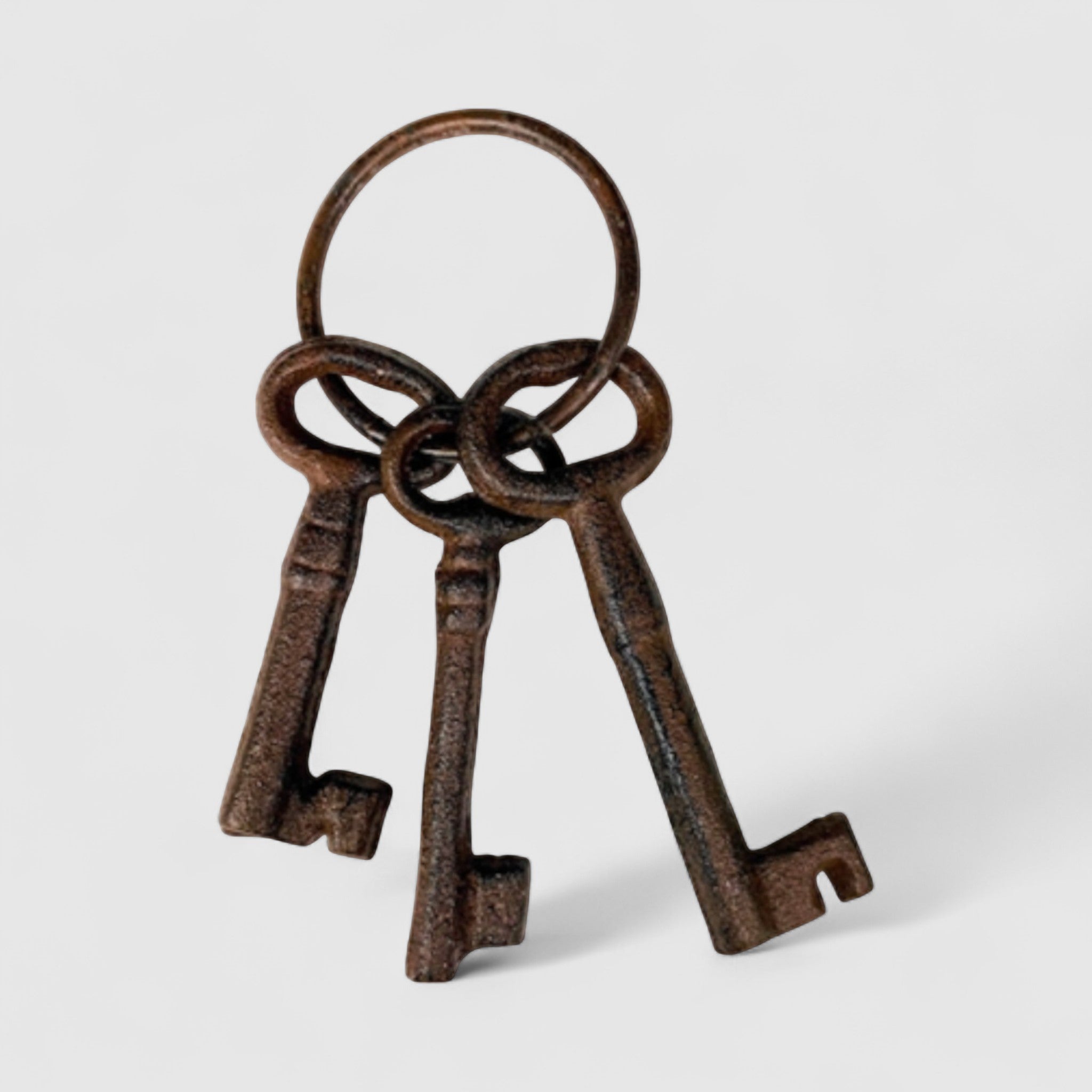 Intricate Cast Iron Key Sets - Antique-Style Home Decor Pieces