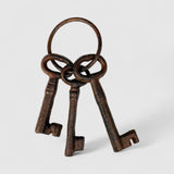 Intricate Cast Iron Key Sets - Antique-Style Home Decor Pieces