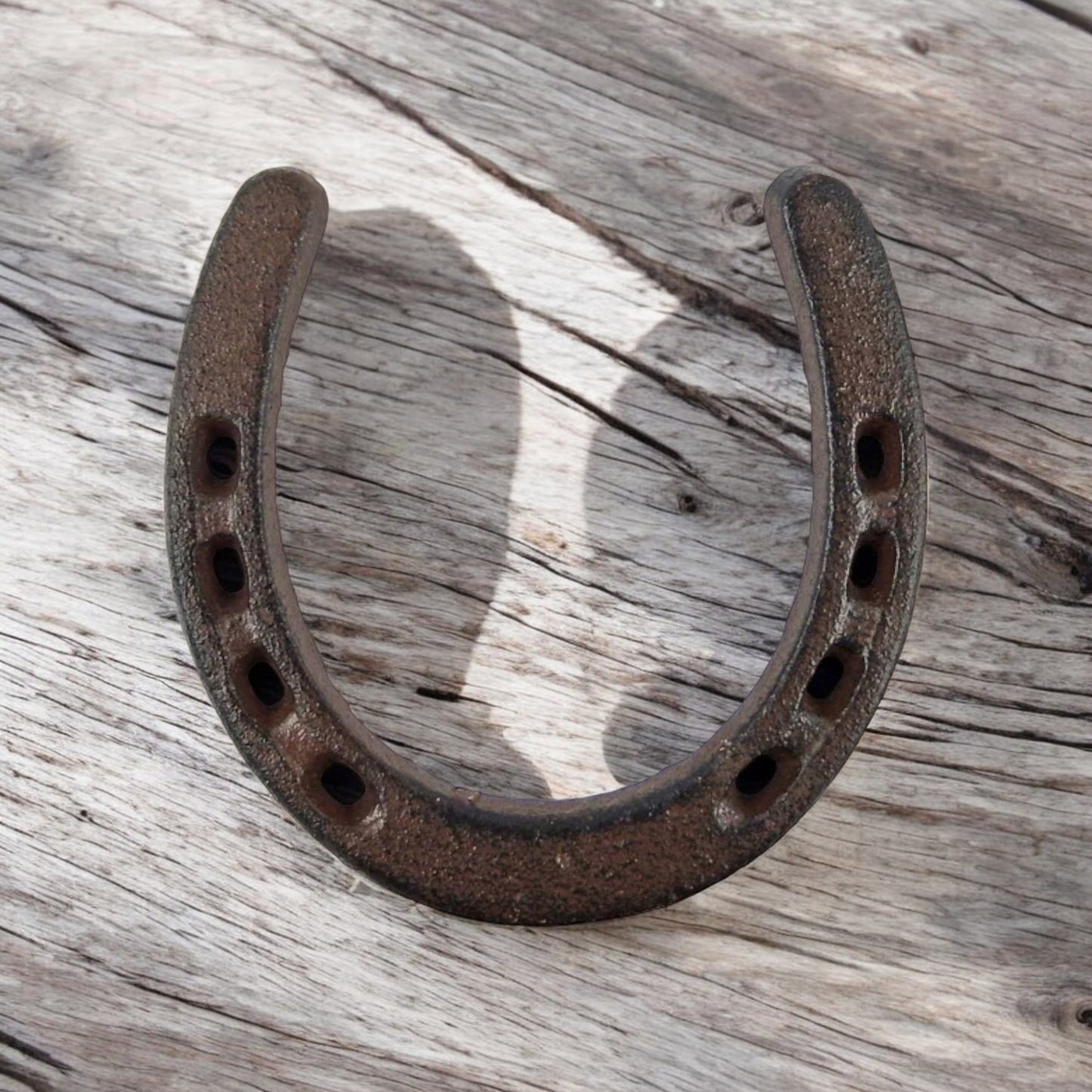 Classic Cast Iron Horseshoe – Lucky Rustic Wall Decor Accent