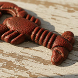 Lobster Bottle Opener, Red Cast Iron Nautical Bar Tool, 5.1" GB58020 shot 3