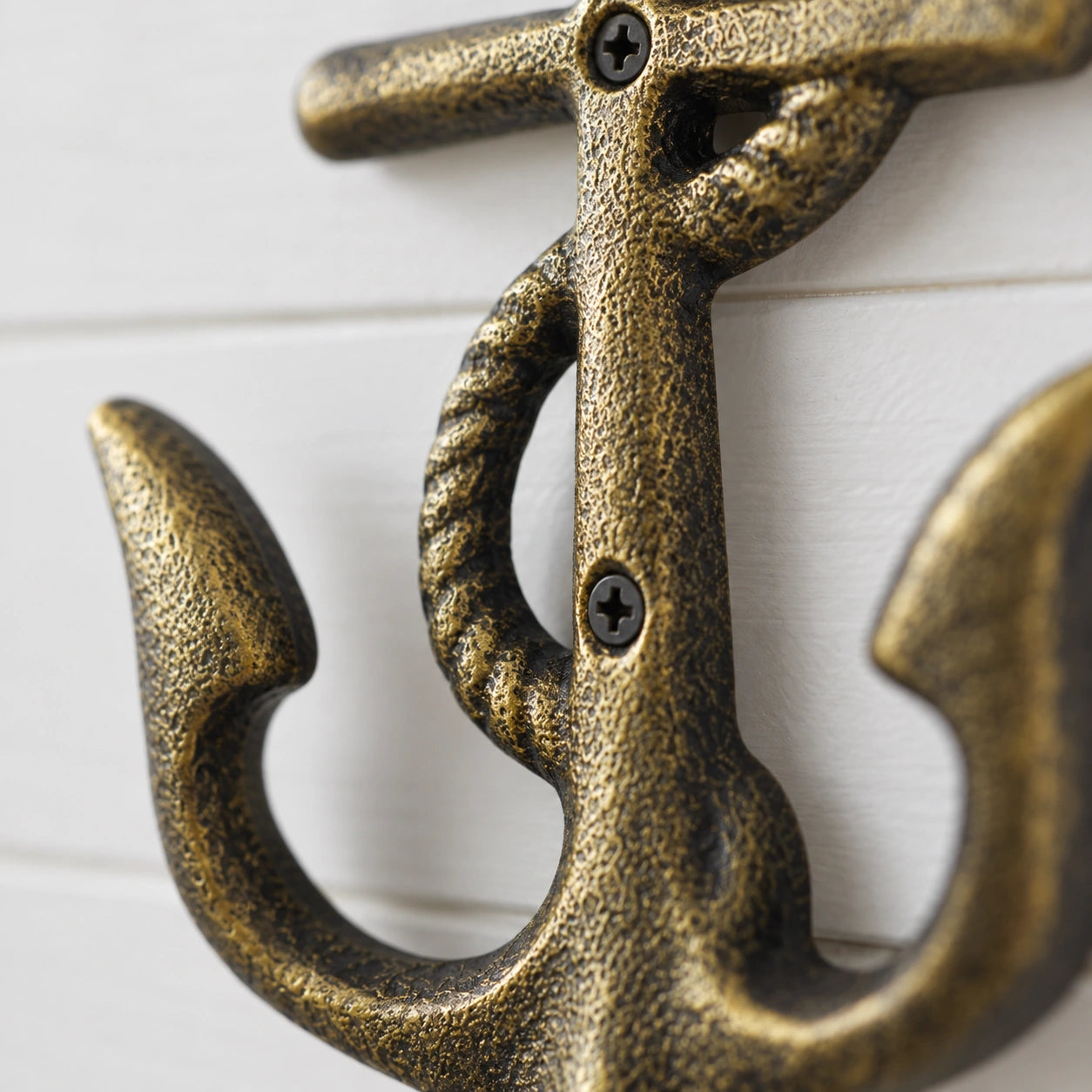 Anchor Wall Hook, Bronze Cast Iron Nautical for Coats, Keys or Towels, 5.4" GB58022 shot 2