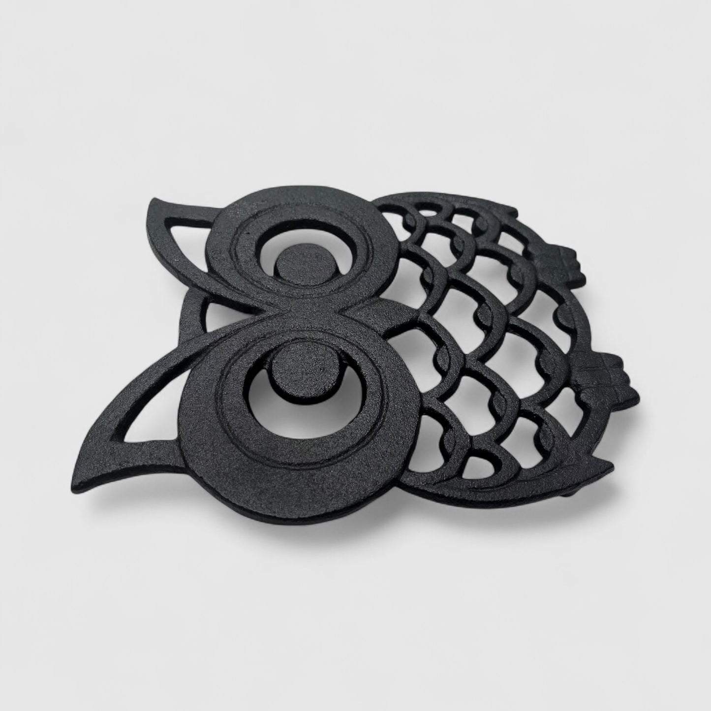 Owl Trivet, Cast Iron Farmhouse Kitchen Pot Holder