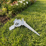 "No Pooping" Dog Yard Sign, Cast Iron Garden Stake for Lawn or Garden, 11.8" GB78005 shot 4