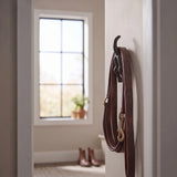 Dog Tail Wall Hook, Black Cast Iron for Leashes and Coats, 3.3" GB78007 shot 3