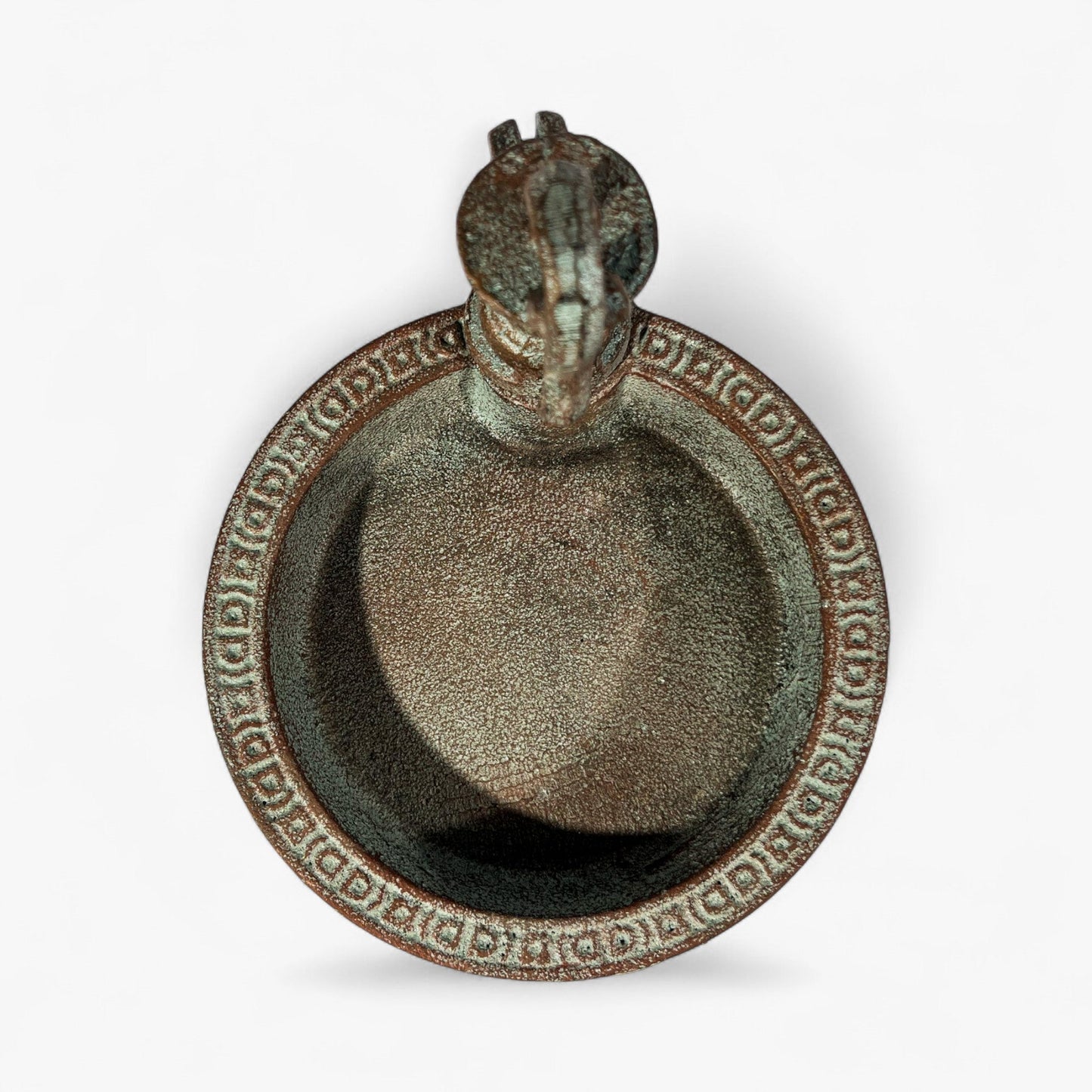 Water Pump Bird Bath Cast Iron Rustic Garden Decor