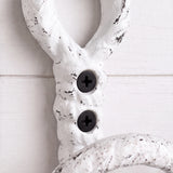 Nautical Rope Wall Hooks, Cast Iron Set of 2, White and Copper, 4.8" GB78016AB shot 3