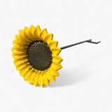 Sunflower Bird Feeder Cast Iron Garden Stake