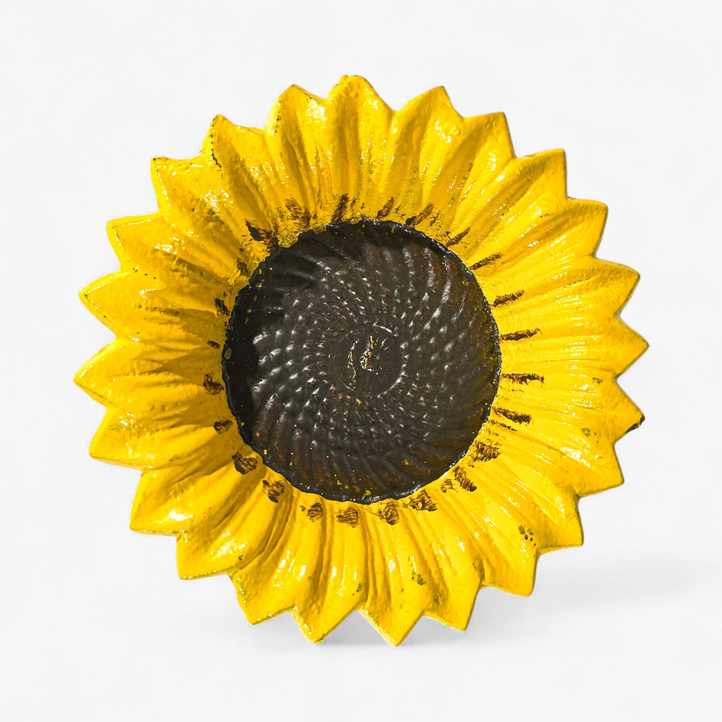 Sunflower Bird Feeder Cast Iron Garden Stake