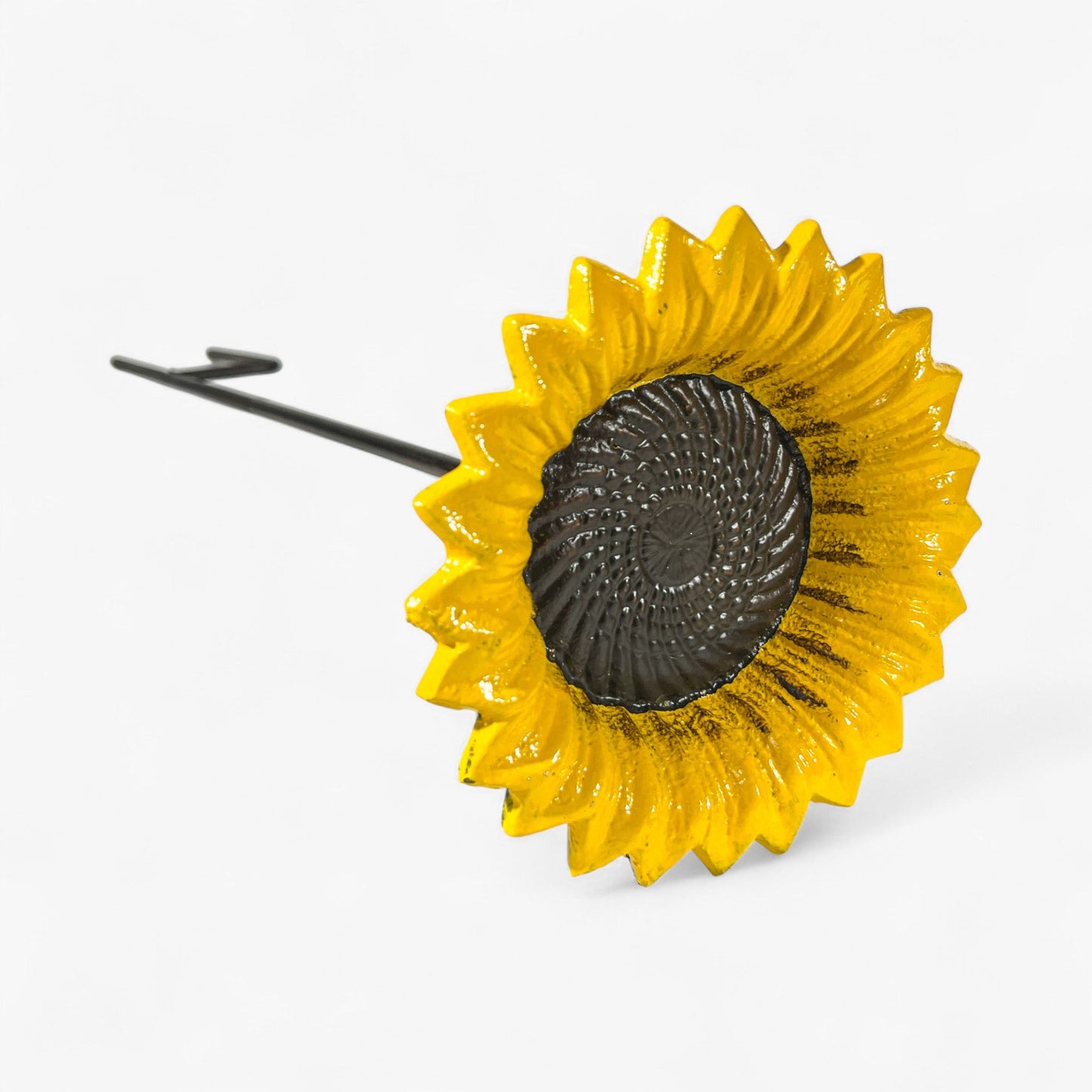 Sunflower Bird Feeder Cast Iron Garden Stake