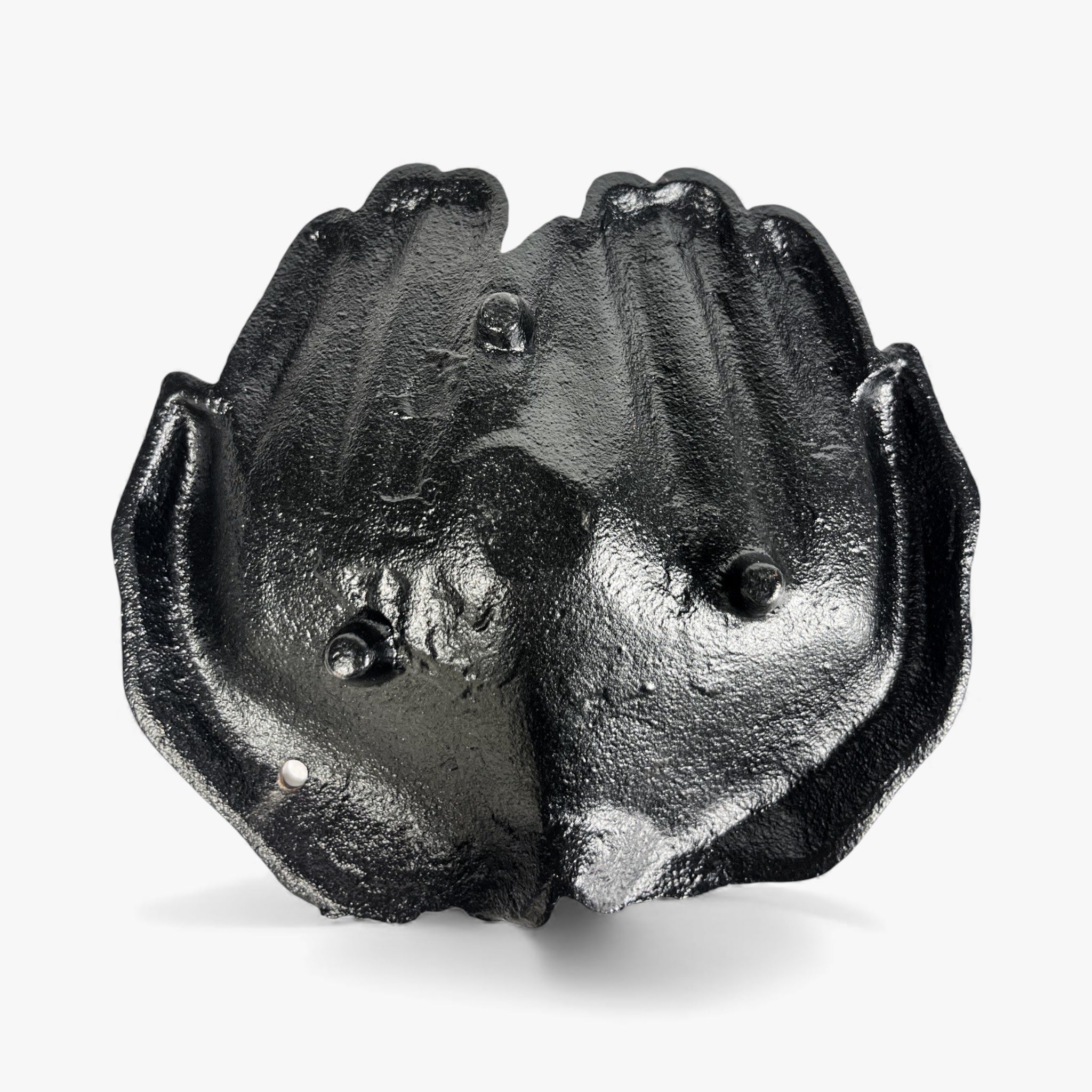 Hands Bird Feeder and Bath Cast Iron Rustic Garden Decor