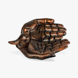 Hands Bird Feeder and Bath Cast Iron Rustic Garden Decor