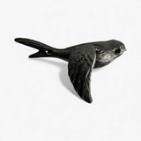 Bird Wall Hooks Set of 4, Rustic Home Decor, Natural Iron Finish