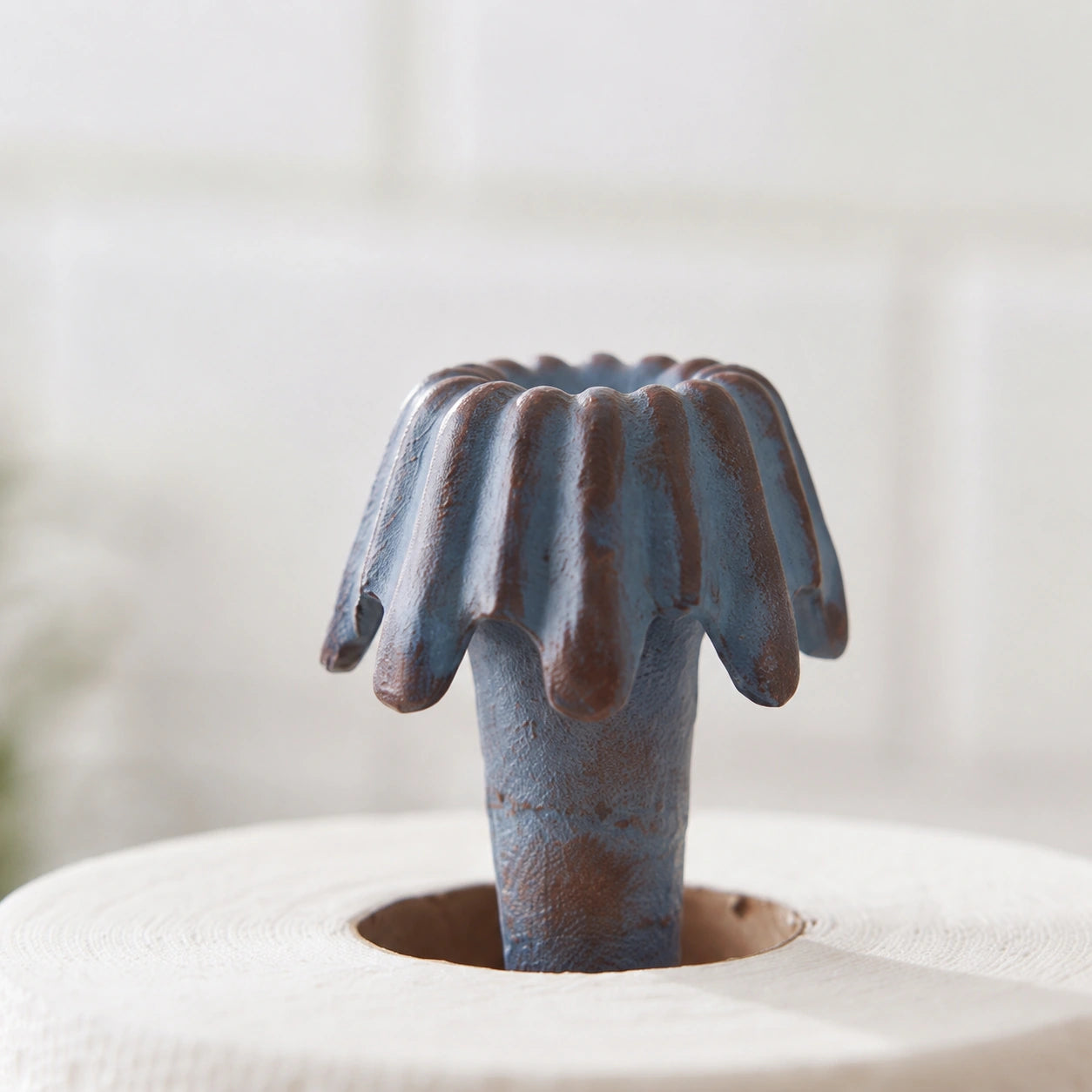 Fish Paper Towel Holder, Blue Cast Iron, Home Decor, 15.6" GB78075 shot 6